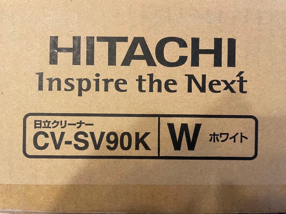 【7/1最終値下げ中】日立 パワかるサイクロン ホワイト CV-SV90K-W