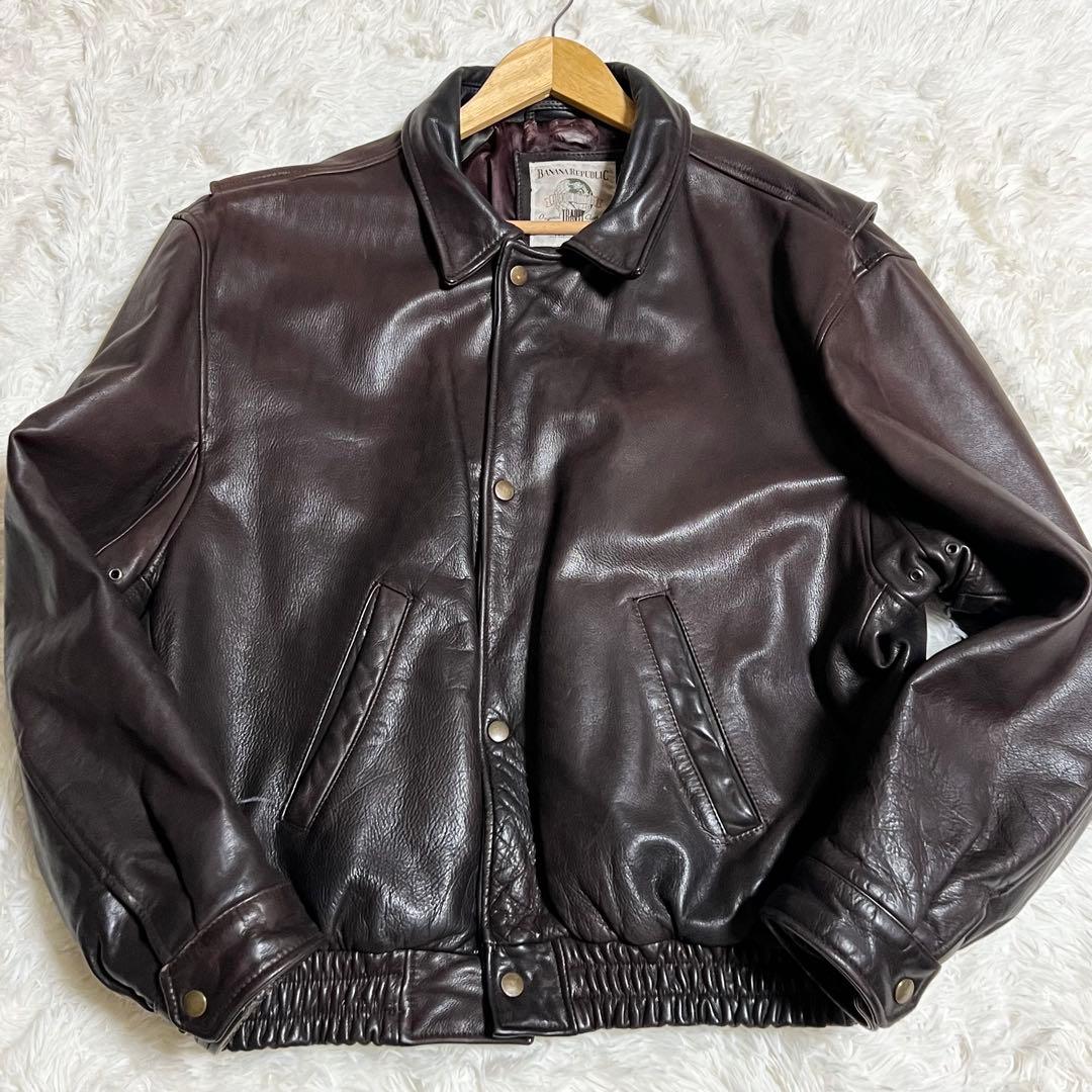 【希少46サイズ】80s A2 ジャケット BANANA REPUBLIC