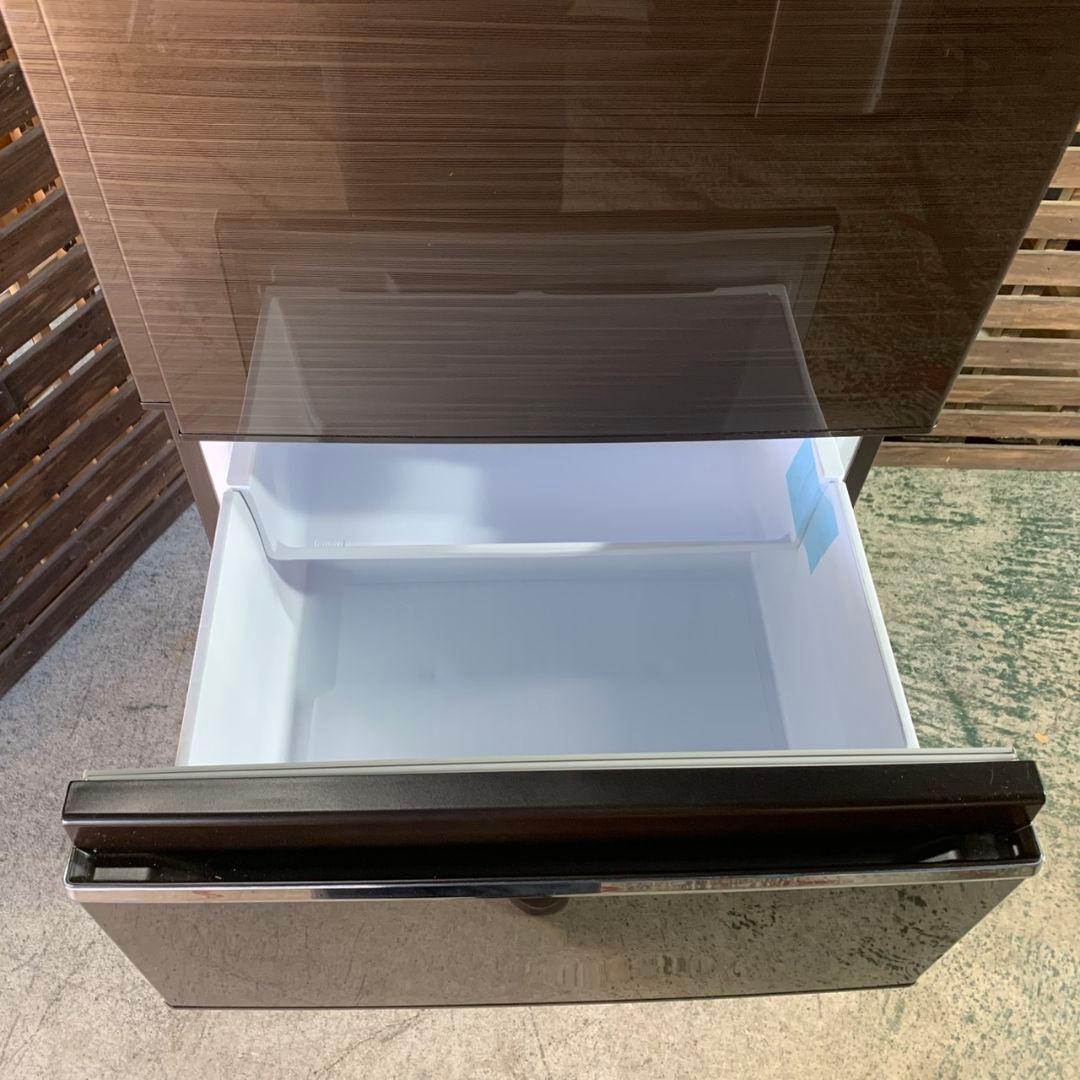 J932 三菱 3ドア 冷凍冷蔵庫 2017年製 MR-CX33AA-BR1