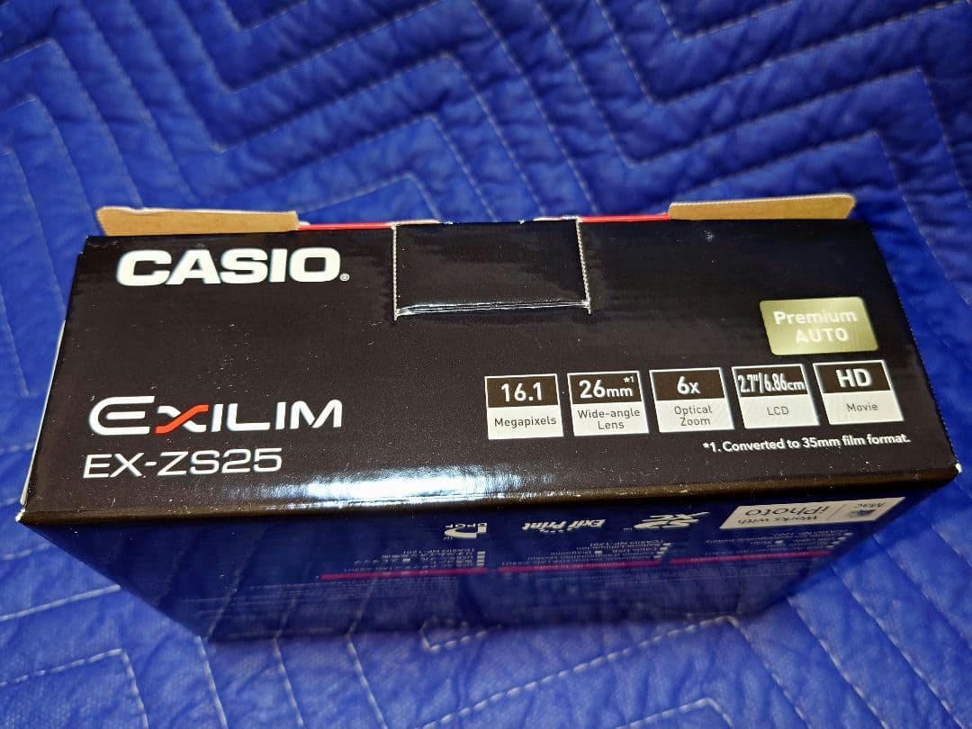 CASIO EXILIM EX-ZS25 シルバー SDカード4G付き