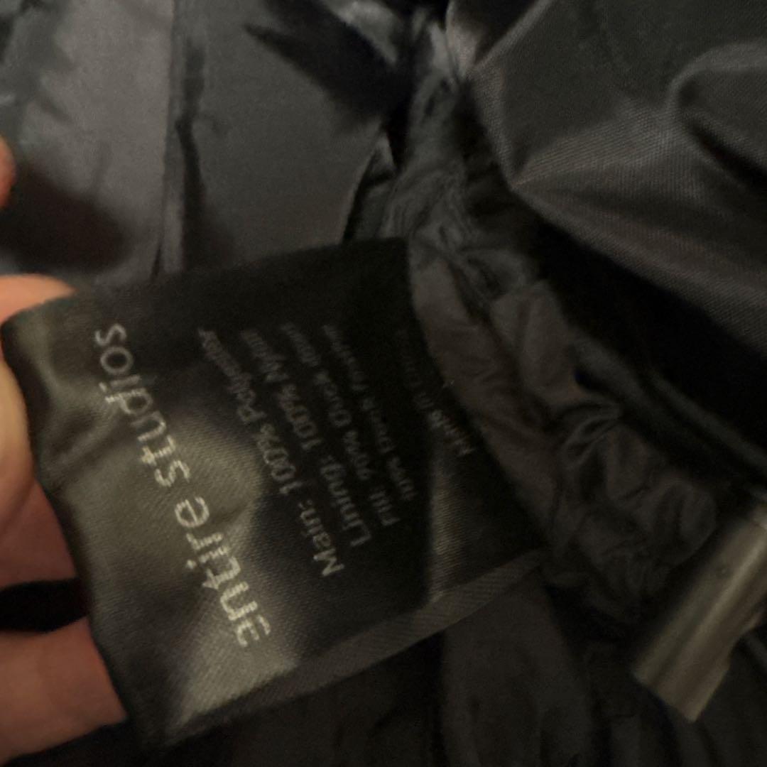 entire studios ダウンジャケット ボンバージャケット 短丈