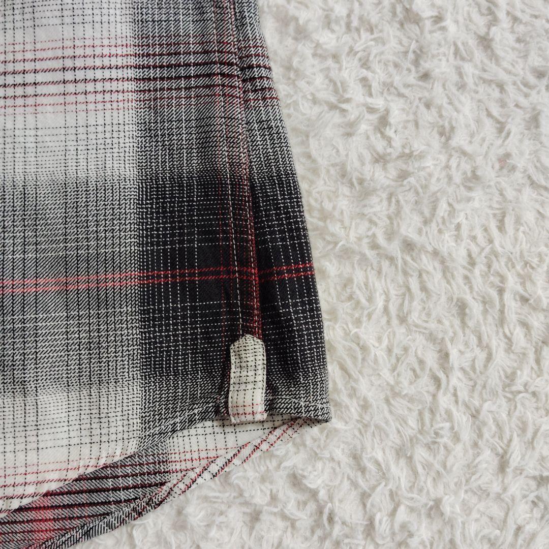 バルマンオム フランネル　ウエスタン シャツ 38 Balmain Homme