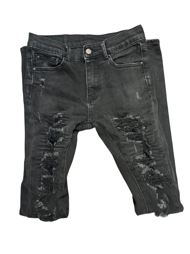 mnml 23ML-SP222D スキニーデニム X165 ブラック