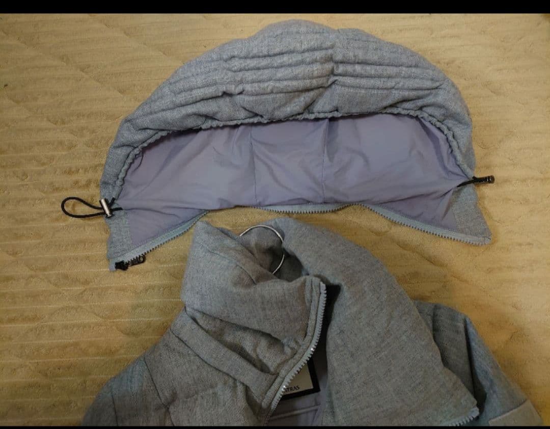 【最終お値下げ】TATRAS グレー ダウンジャケット カシミヤ ウール 01