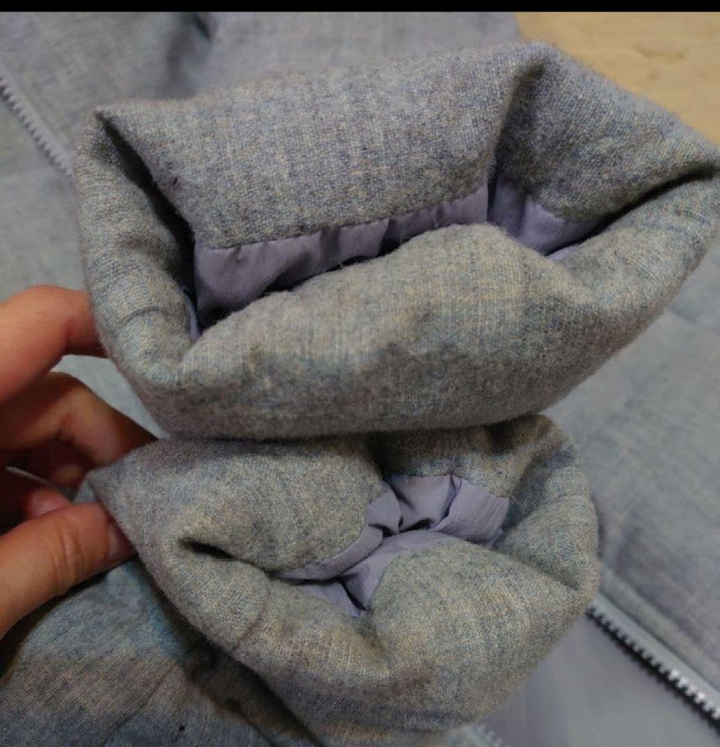 【最終お値下げ】TATRAS グレー ダウンジャケット カシミヤ ウール 01