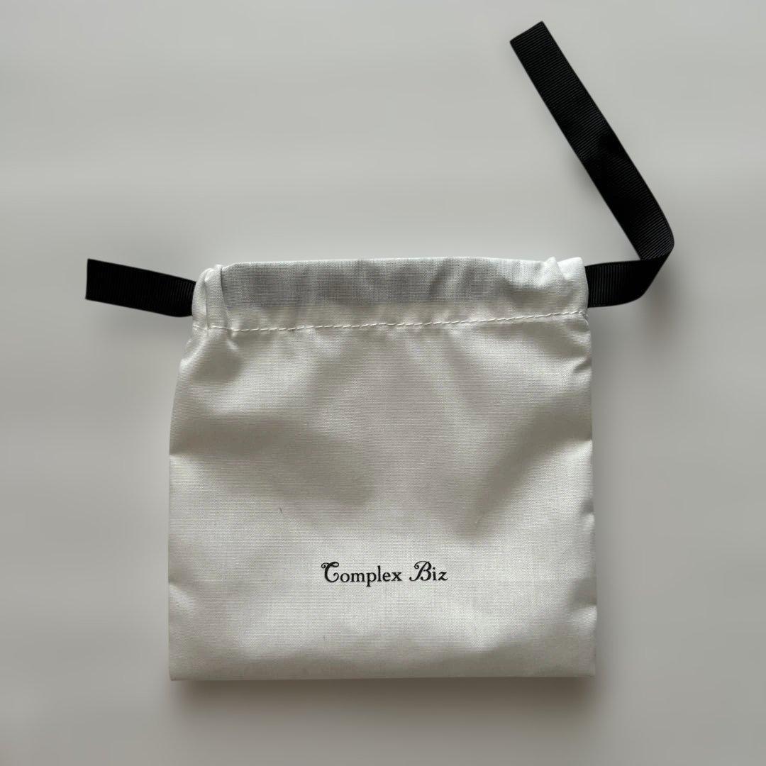 Complex Biz シャイニーストーン　ホイップクリップ2個セット　ブラック