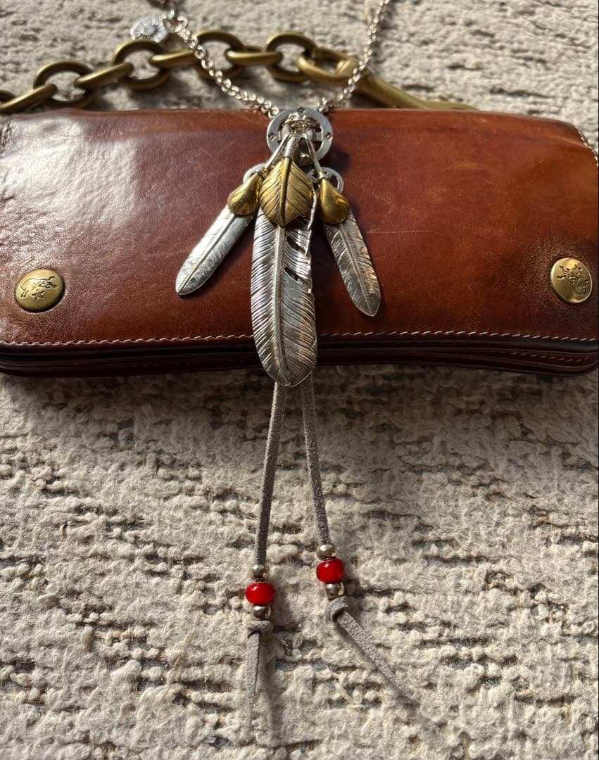 ❗️激渋　人気品❗️ヴィンテージトリプルフェザー　計３枚