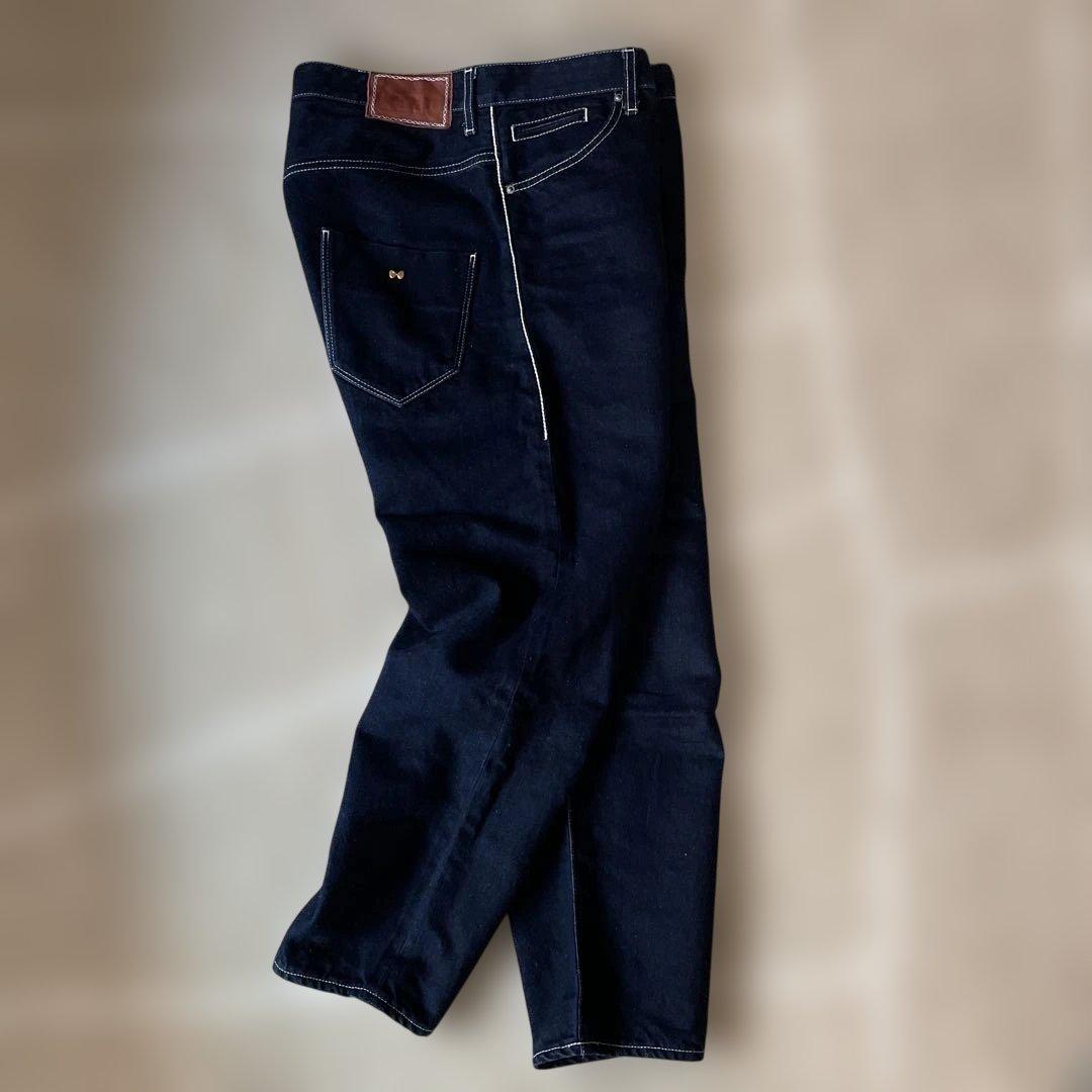 ミナペルホネン always テーパードデニム　40