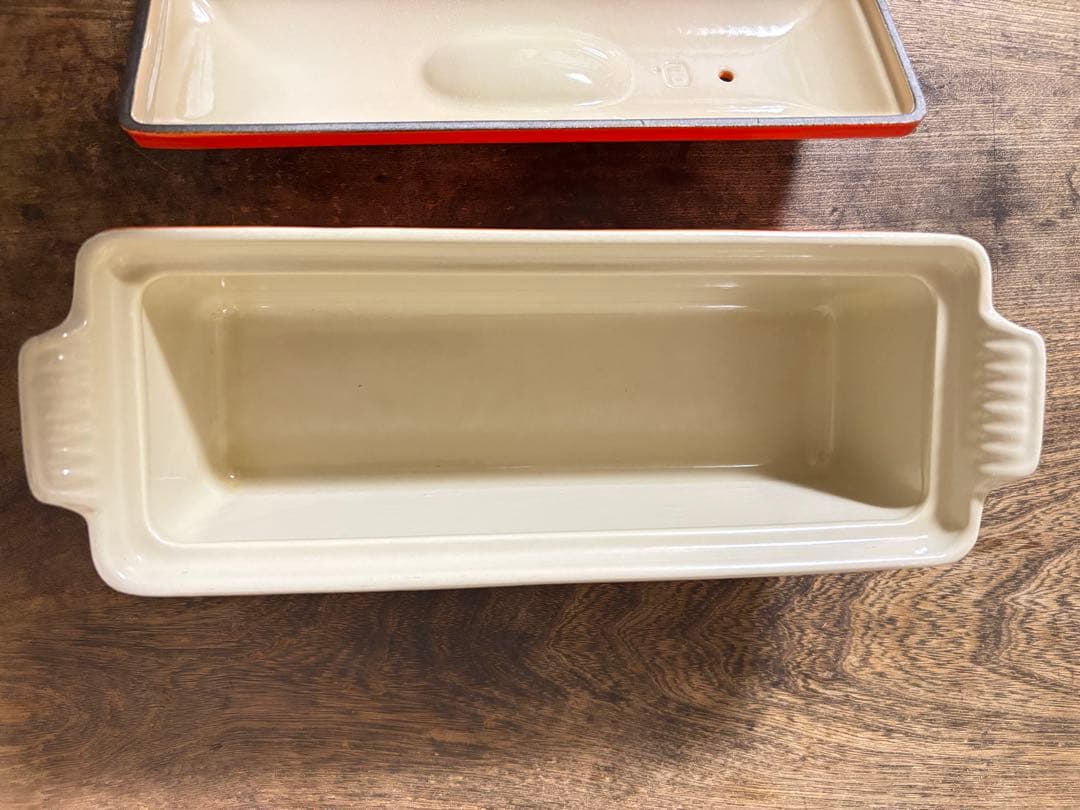 ルクルーゼ テリーヌ型 28オレンジ 廃盤品 LE CREUSET