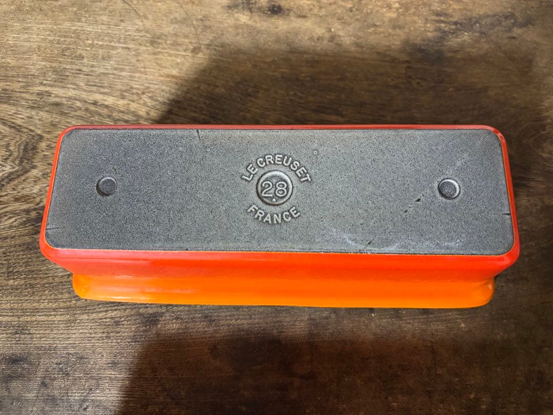 ルクルーゼ テリーヌ型 28オレンジ 廃盤品 LE CREUSET