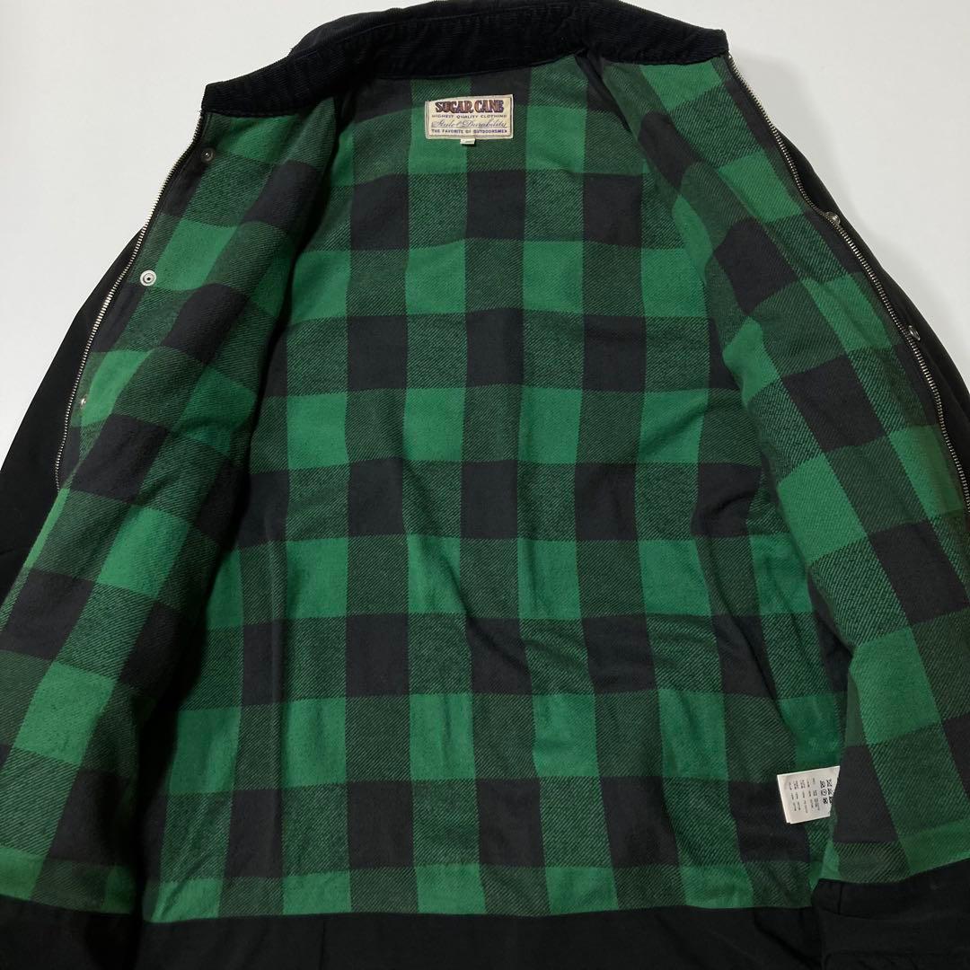 東洋 SUGAR CANE ハンティングジャケット XL ブラック
