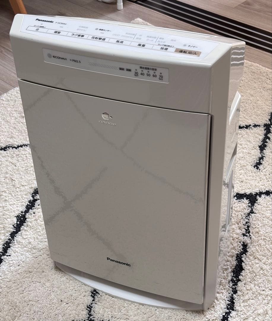 Panasonic 空気清浄機 F-VC55XU
