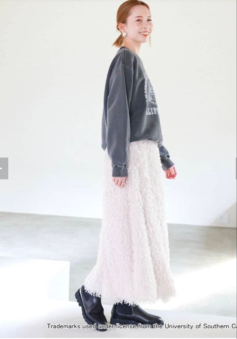 A　　新品未使用スローブイエナブラック サイドゴアブーツ 厚底37サイズ