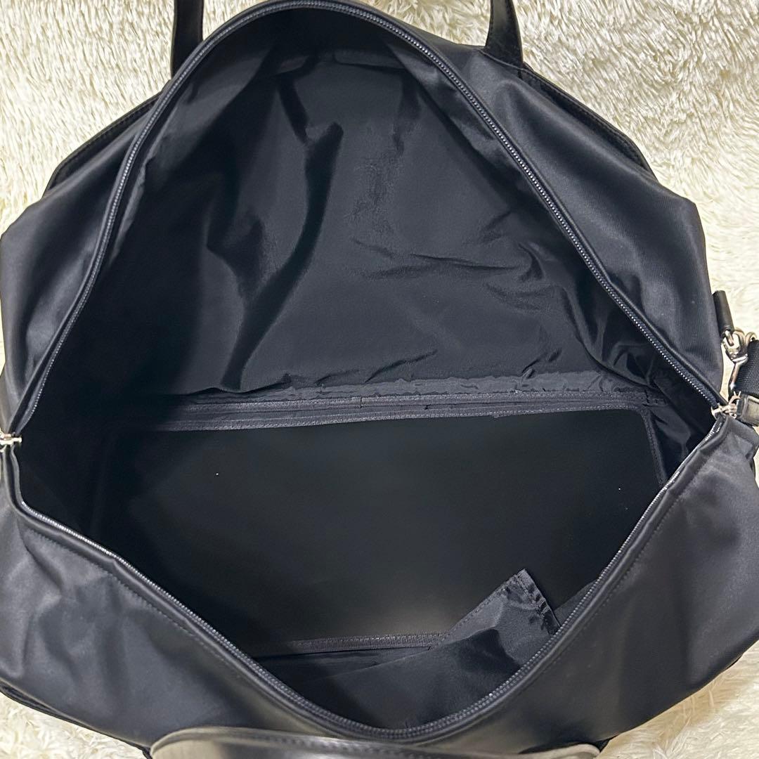 アニエス・ベー　ボストンバッグ ショルダー付き　2way