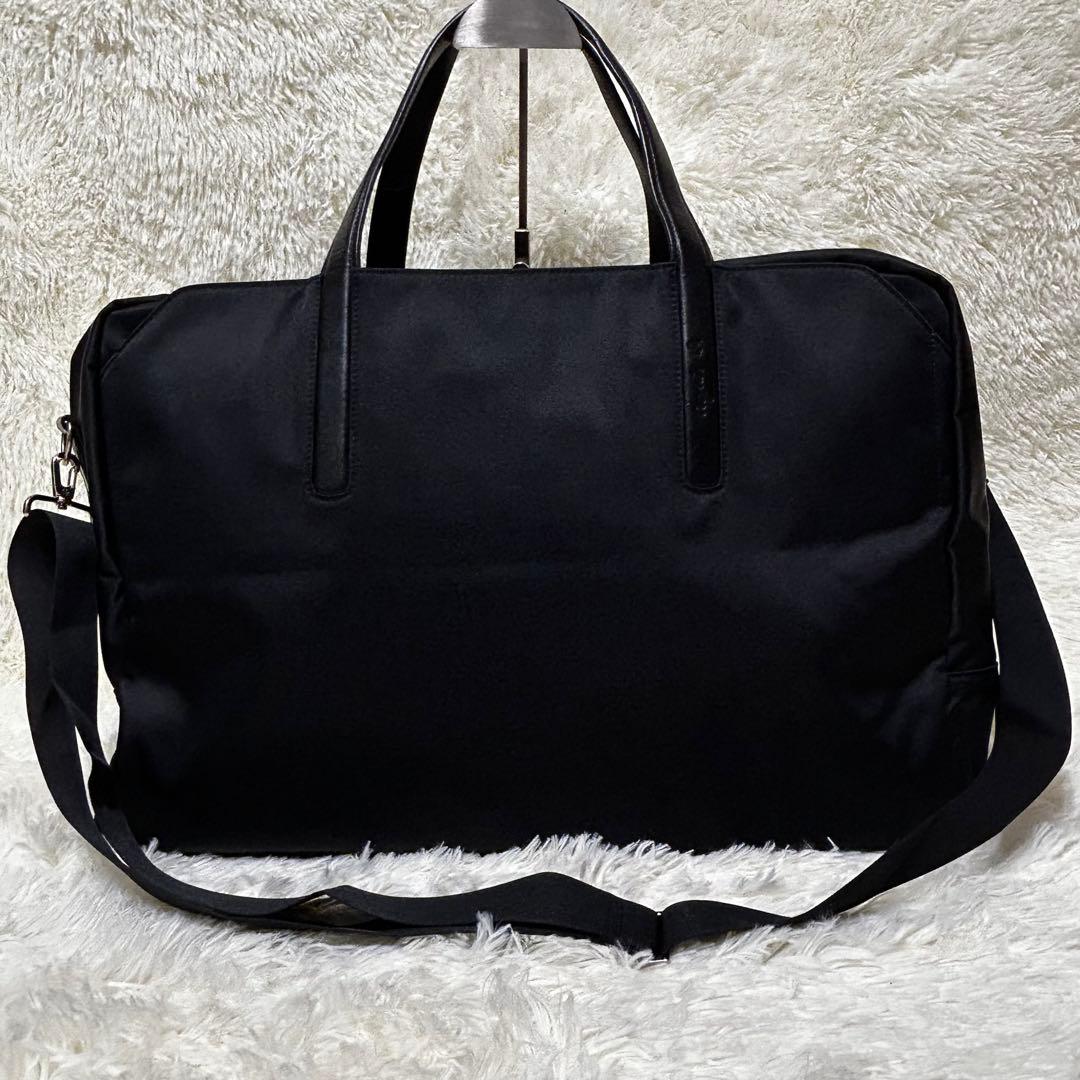 アニエス・ベー　ボストンバッグ ショルダー付き　2way