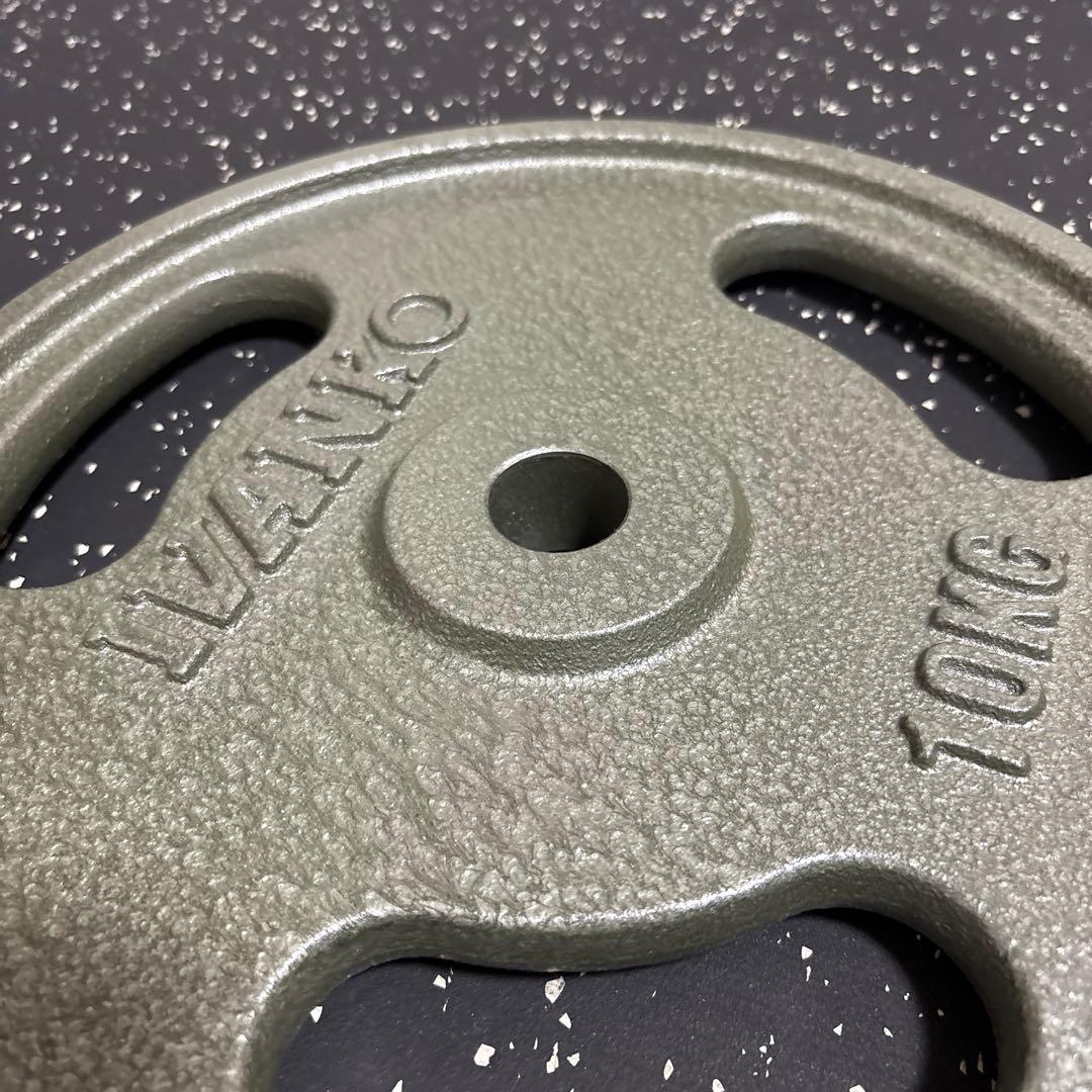 IVANKO ペイントEZグリッププレート 10kg 2枚セットΦ28mm 美品