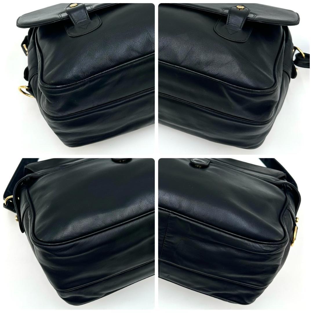 HUNTING WORLD キャリーオール オールレザー メッセンジャーバッグ