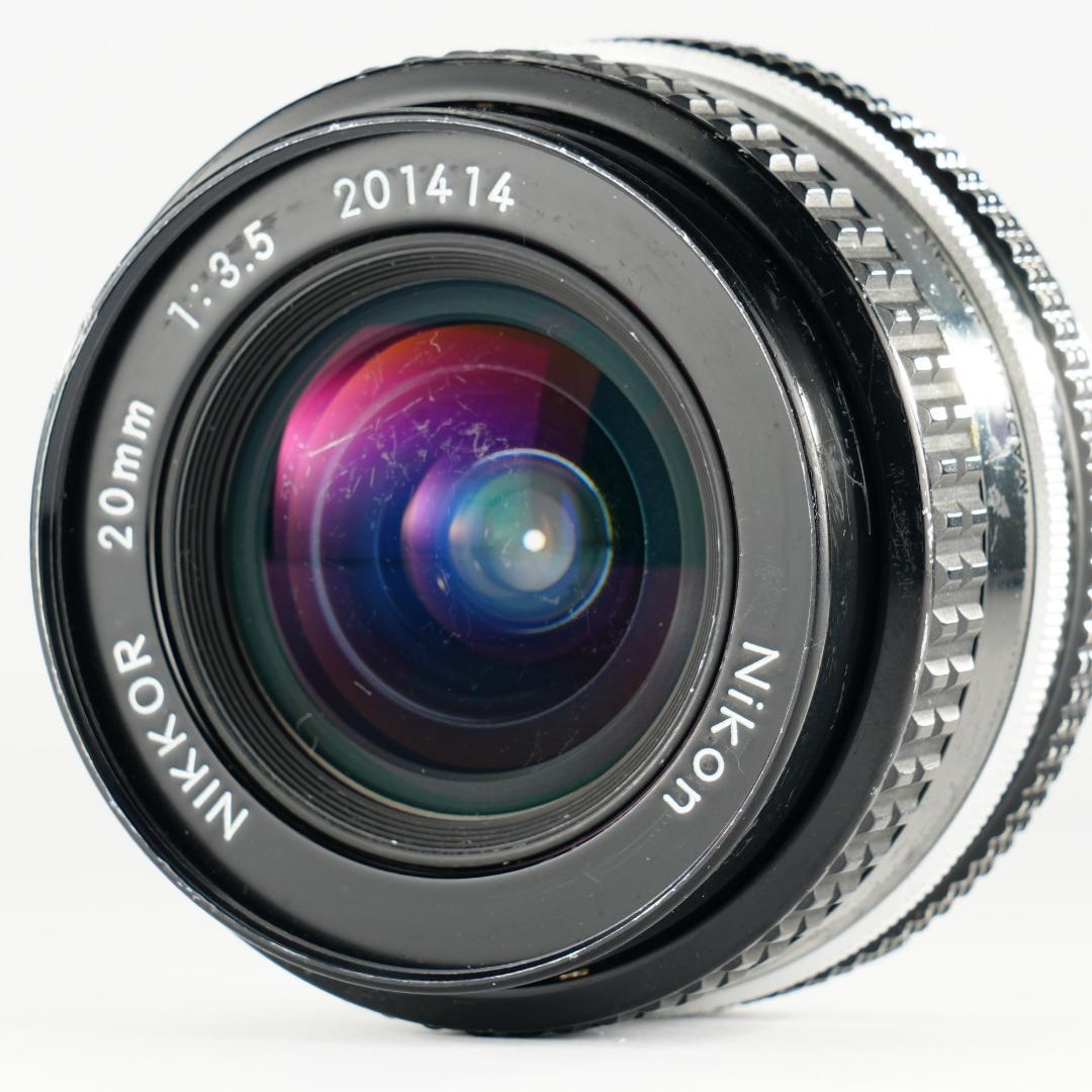 【整備＆テスト済】Nikon Ai Nikkor 20mm F3.5 414