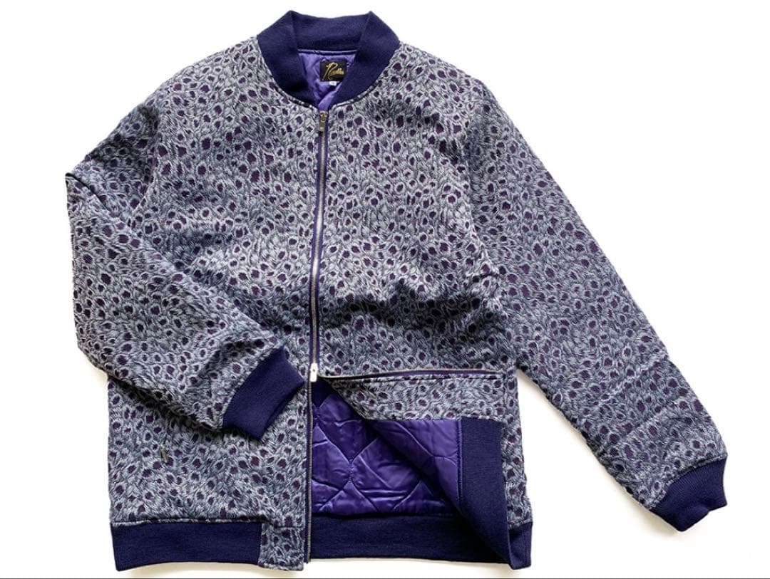 Needless 総柄パテッドジャケット