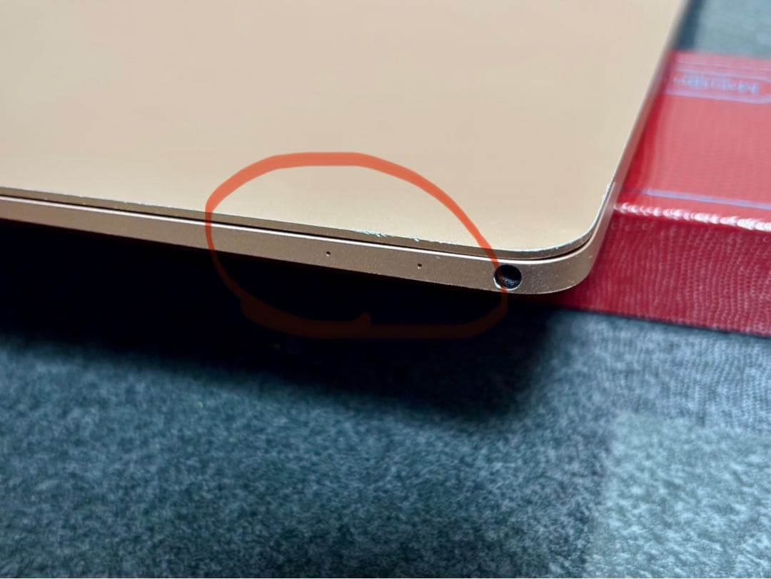 MacBook 12インチ 2017 ゴールド ※ジャンク扱い