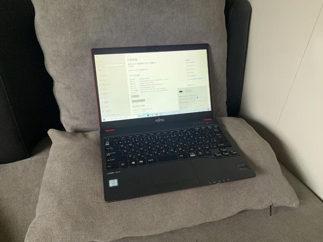 その他ノートPC本体 Fujitsui5 7300u 2.7GHzWin10/8G/128GB SSD