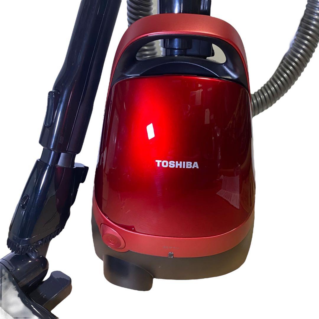 ほぼ未使用❗️東芝クリーナー　紙パック　掃除機　VC-PK9(R)　22年製