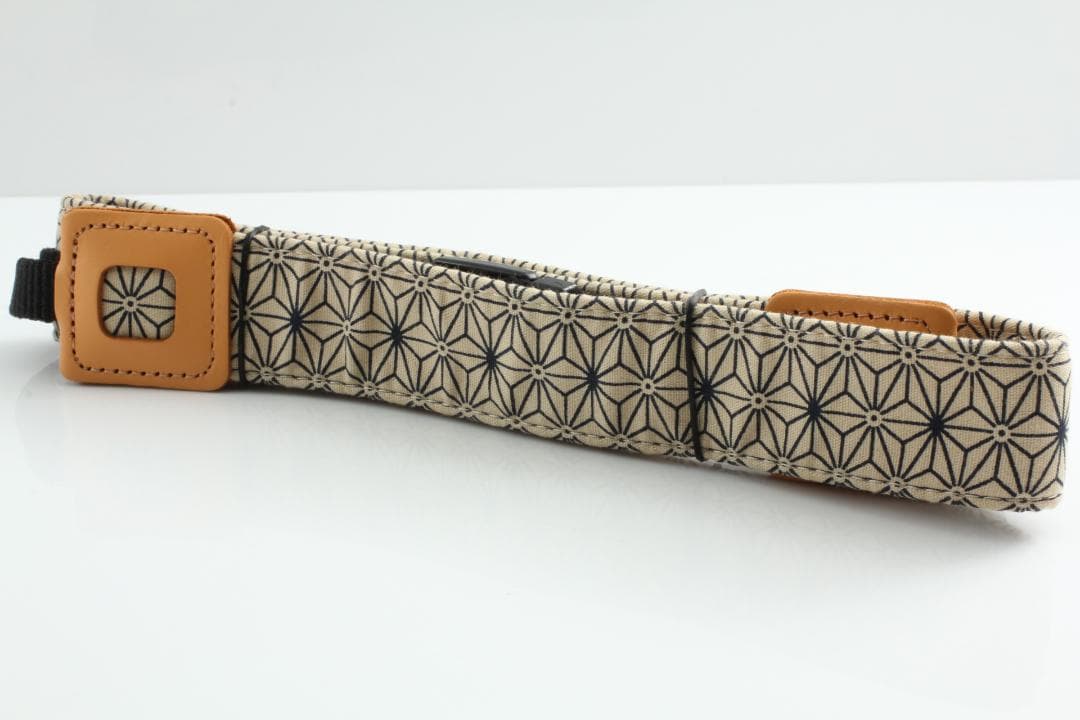 Nikon ニコン オリジナルストラップ 麻の葉 和柄 和風 希少品 紺色 藍色