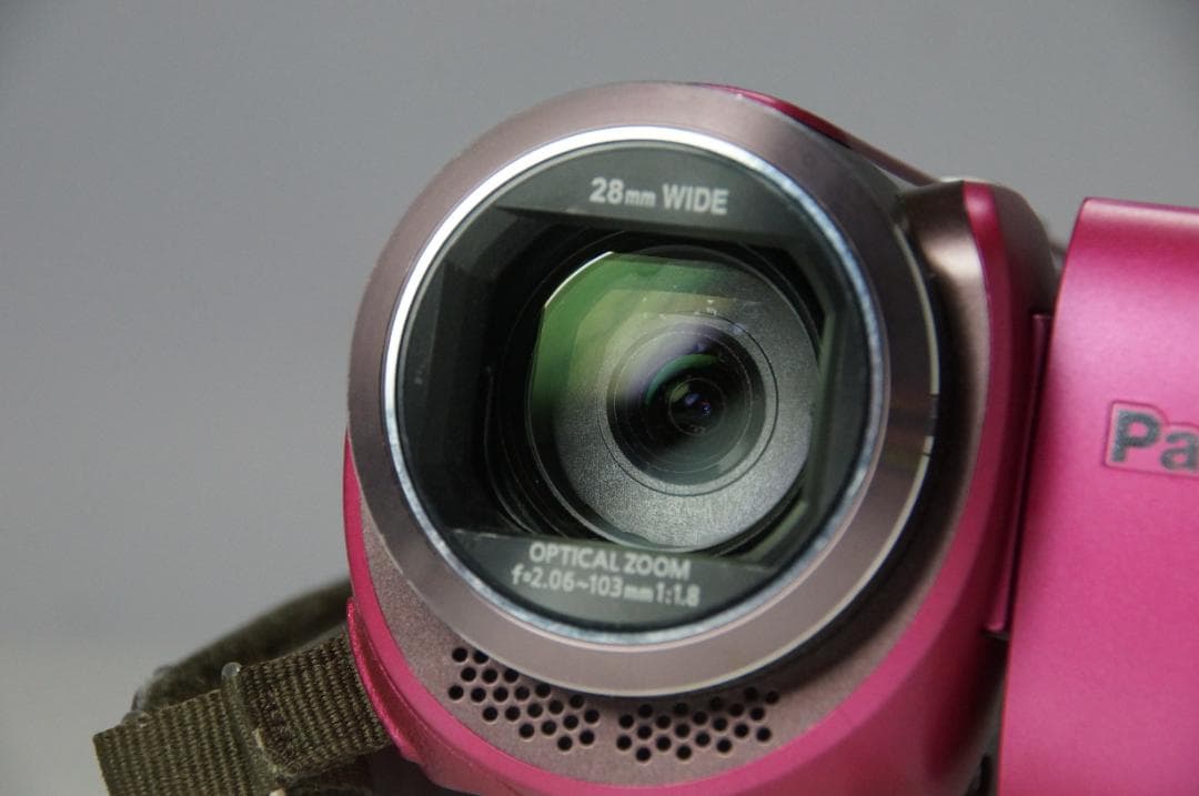 【美品】Panasonic HC-W570M ピンク ビデオカメラ フルHD