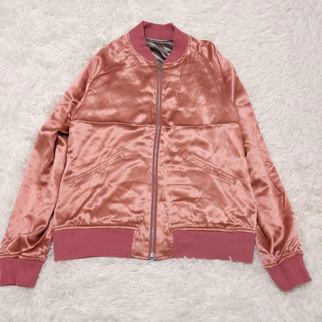 ✨希少✨カールヘルム リバーシブルスカジャン ピンク L