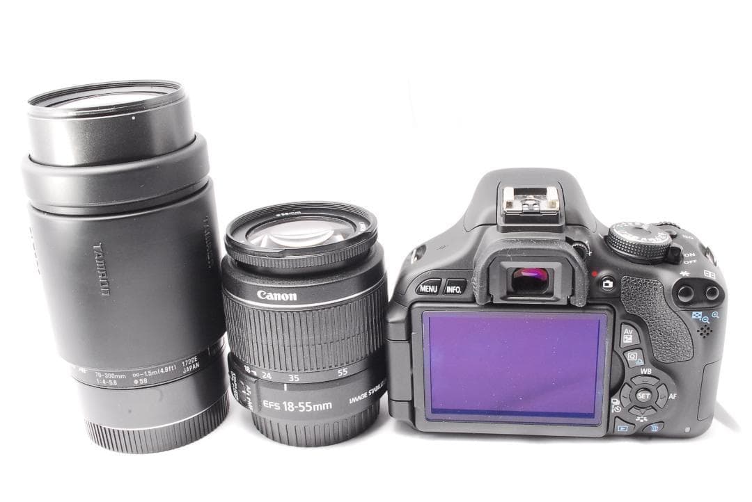 即購入で￥1000OFF✨Canon Kiss X5 ダブルレンズ スマホ転送