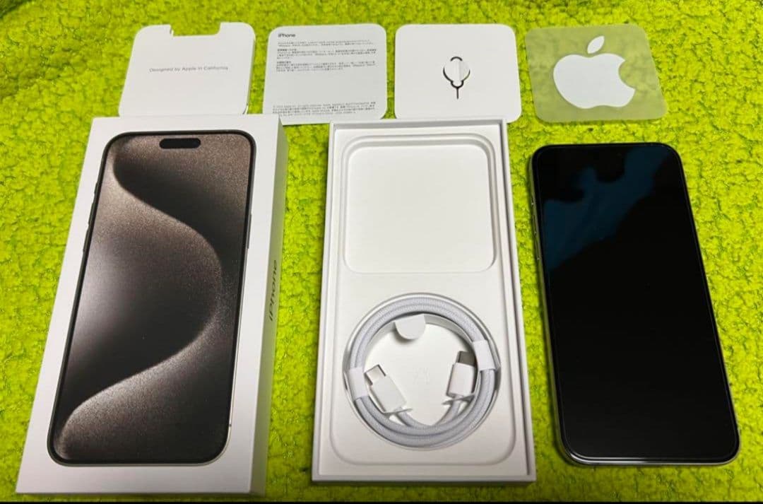 ★ストレージ１ＴＢ★２０２６年４月迄保証有★iPhone１５pro MAX★美品