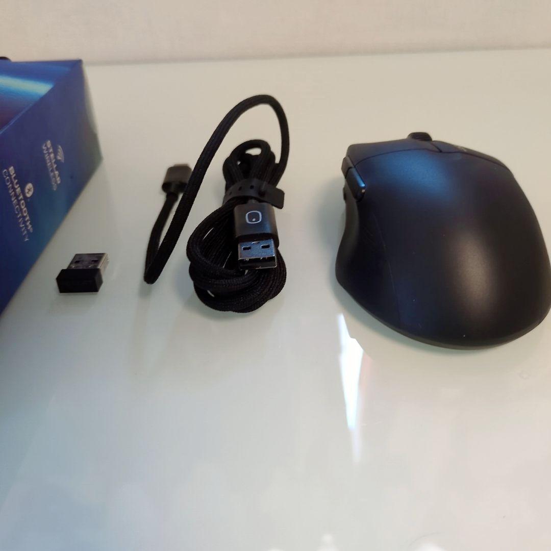 ROCCAT ゲーミングマウス PURE AIR 超軽量54g ワイヤレス 黒