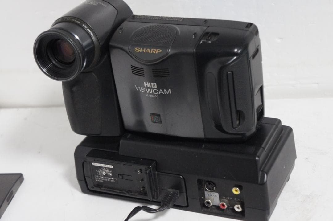 動作品★シャープ　VL HL100　Hi8 ビデオカメラ 8mm 0208