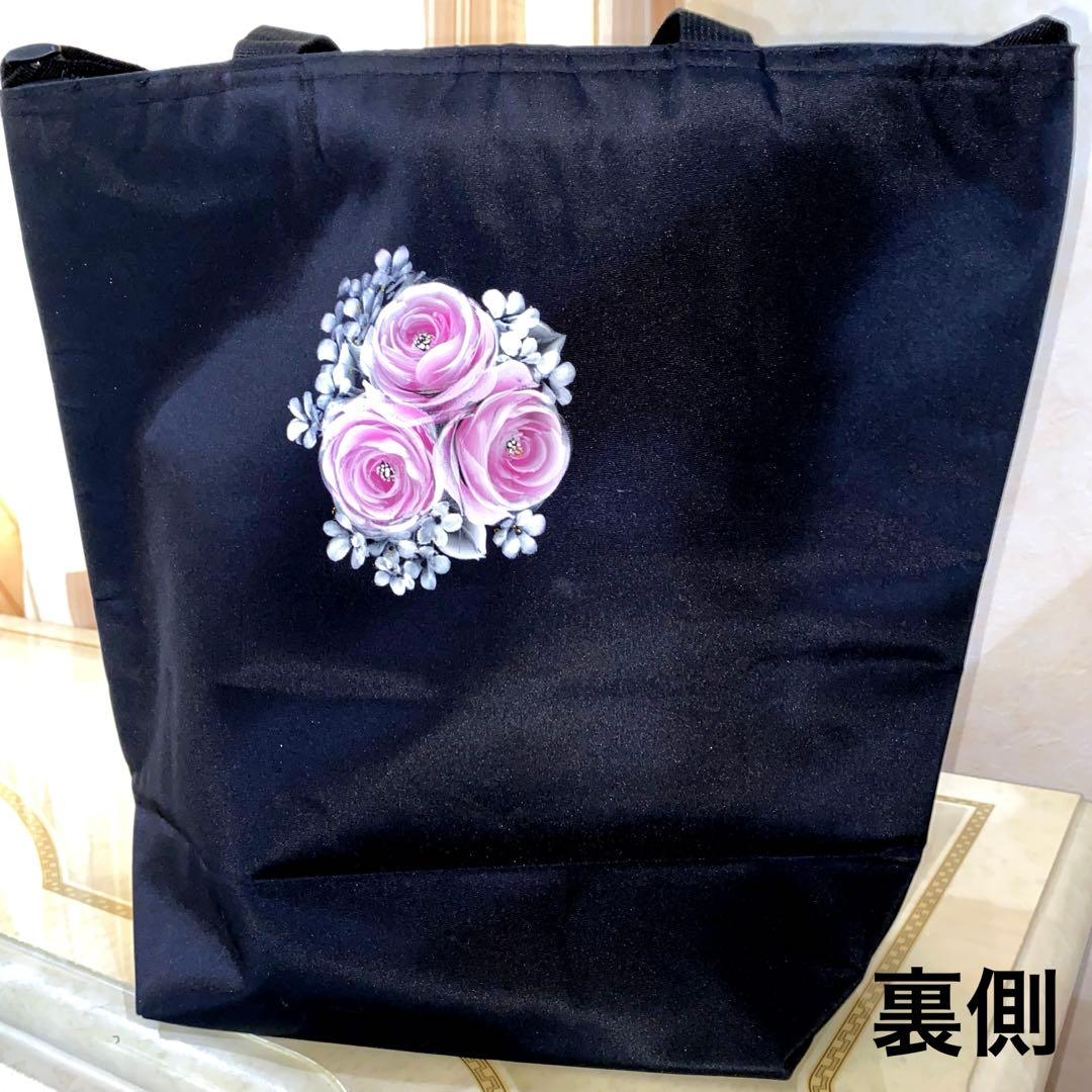 確認画面　薔薇　手描き　トールペイント