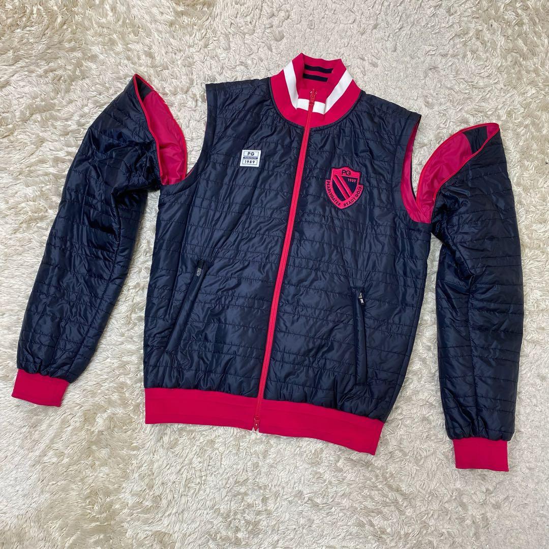 パーリーゲイツ　ゴルフウェア　2way ジャケット　ネイビー　5