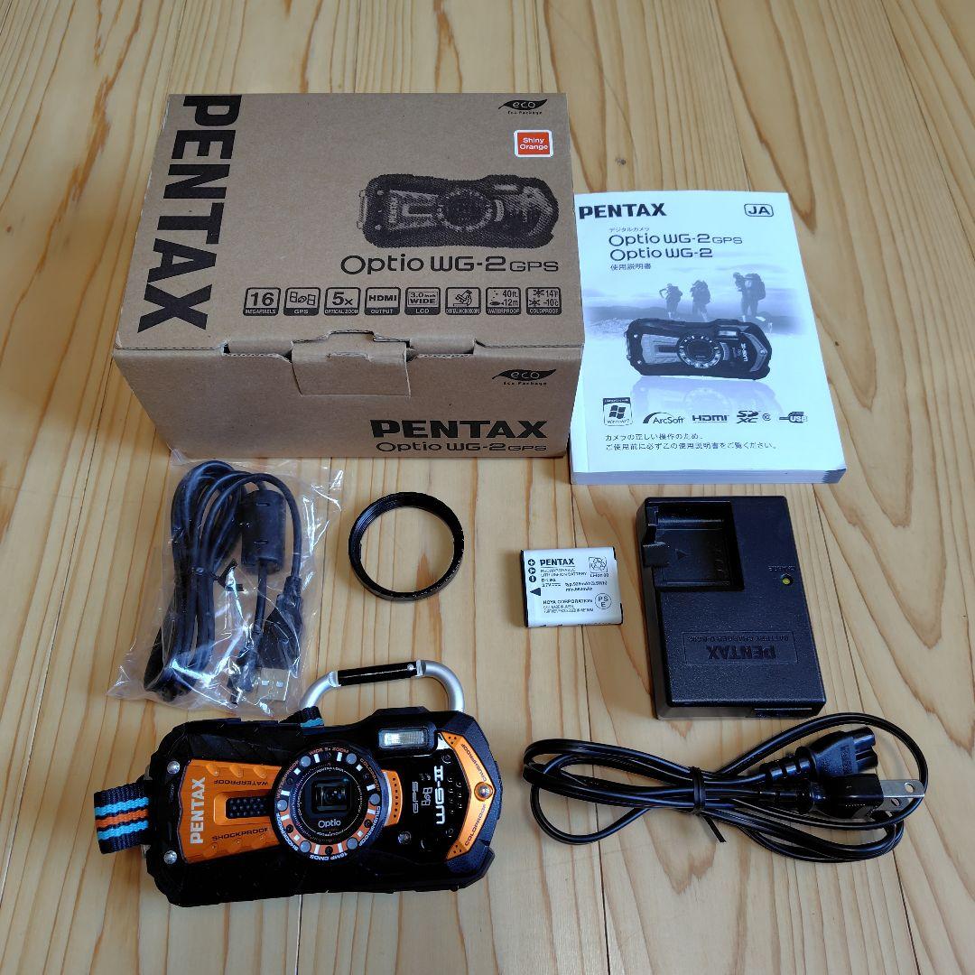 PENTAX Optio WG-2 GPS 防水デジタルカメラ