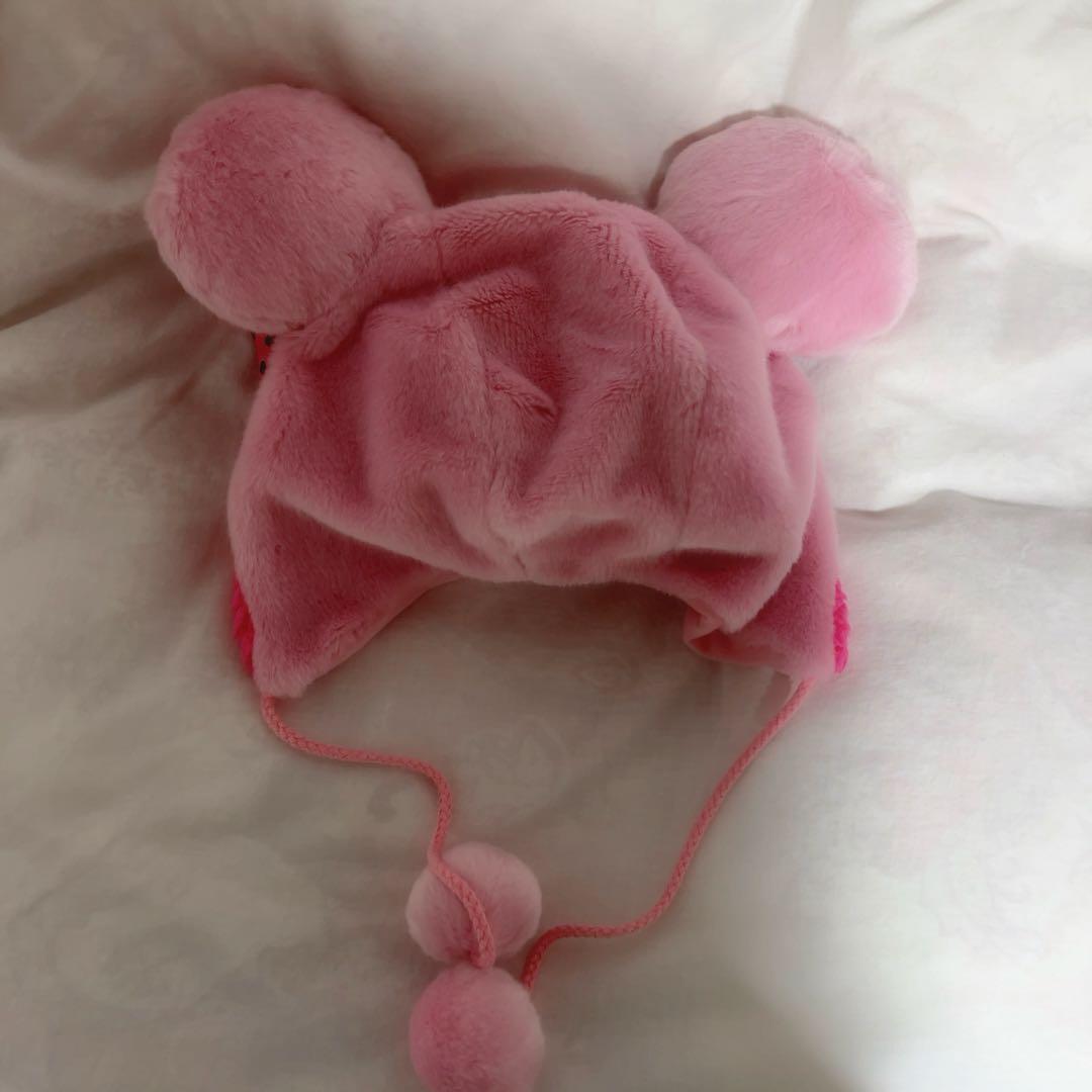 ディズニー ファンキャップ ミニー ピンク