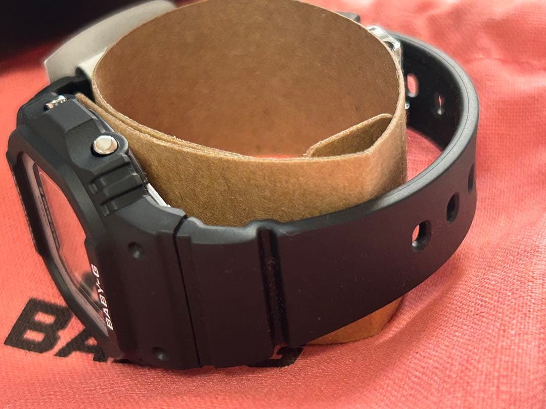 本日限定価格✨新品✨CASIO Baby-G デジタル腕時計 ブラック/ピンク✨