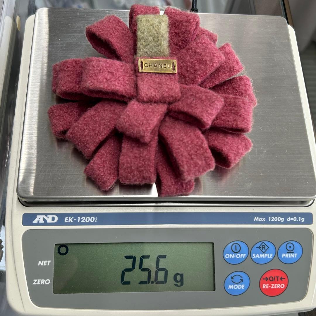 CHANEL シャネル ブローチ コサージュ フラワー ツイード