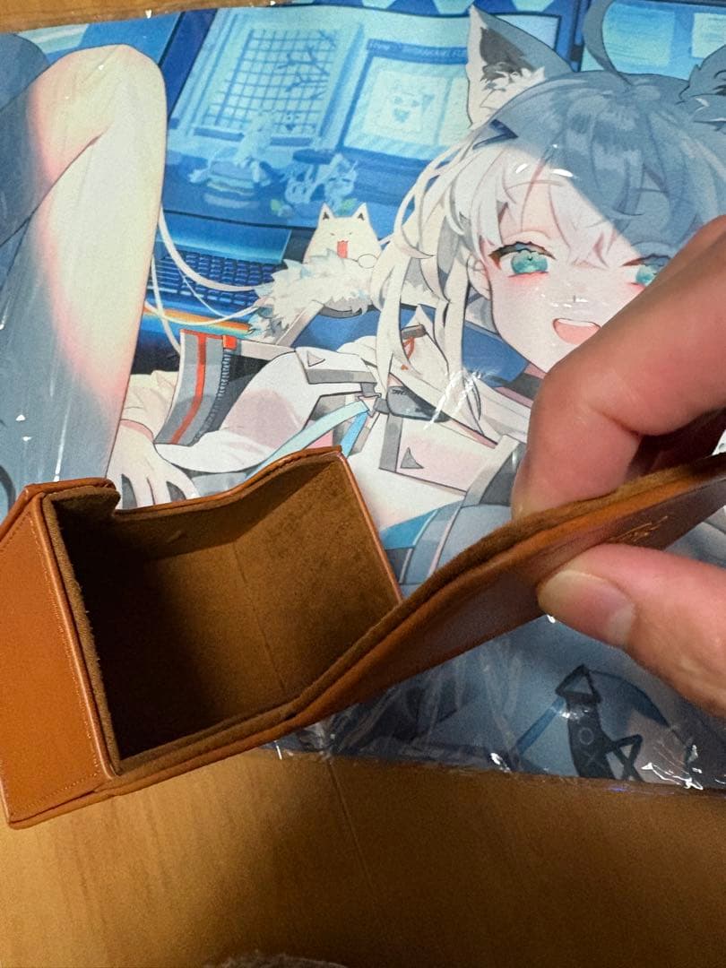 白上フブキ 4周年 プレイマット デッキケース