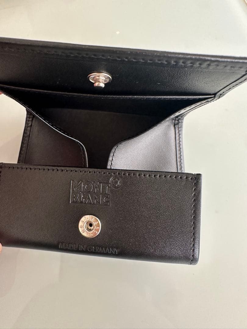 【未使用】MONT BLANC モンブラン レザー ケース　小銭入れ