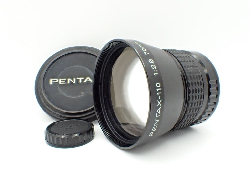 【良品】PENTAX 110用レンズ 70mm&24mm&18mm 3本セット