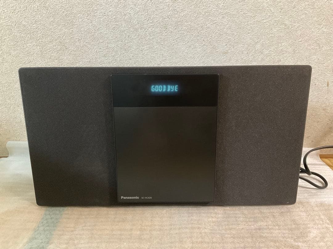 Panasonic SC-HC420-K ミニコンポ　動作確認OK