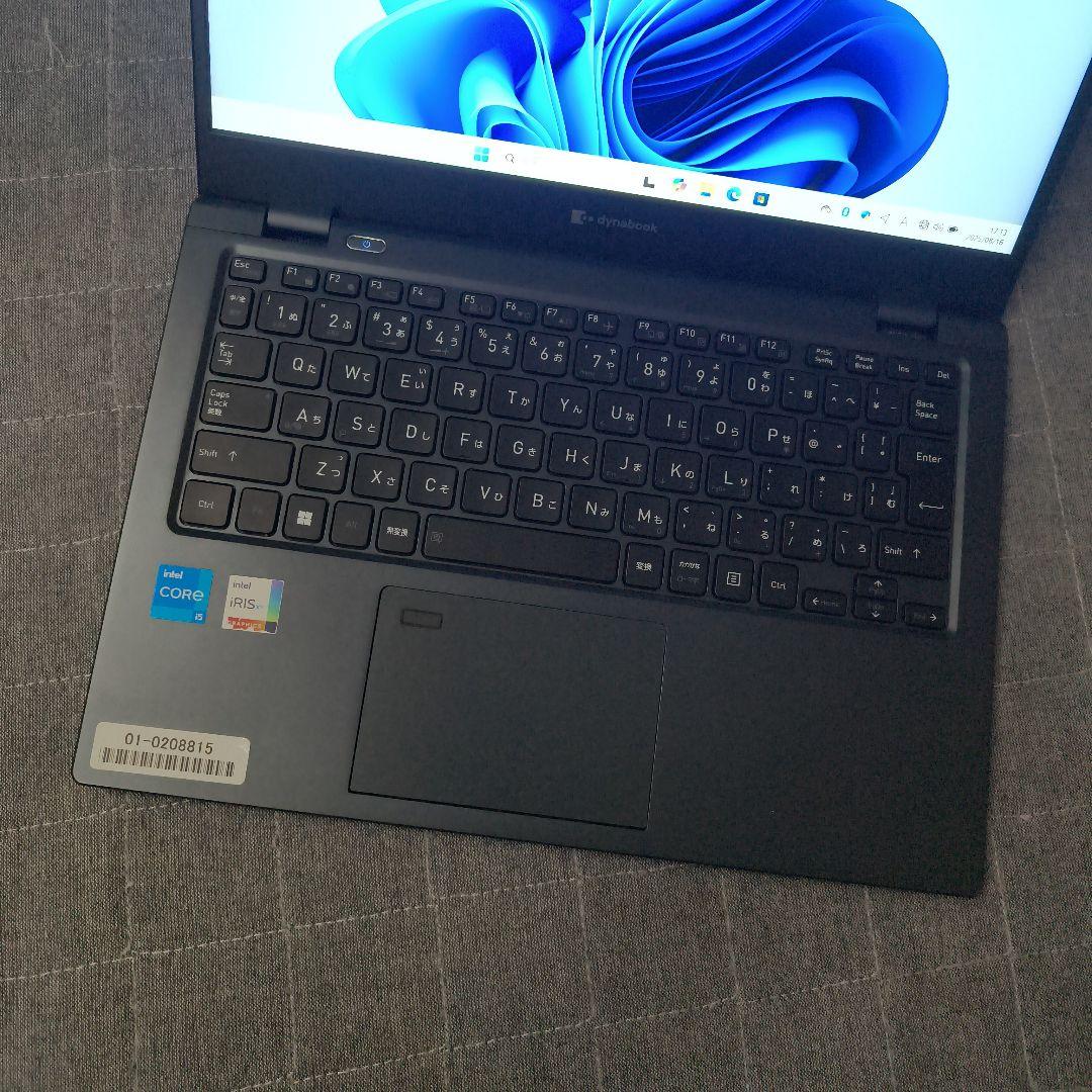 良好 Dynabook 超軽量 驚速 12世代i5 16GB 新品2TB 68