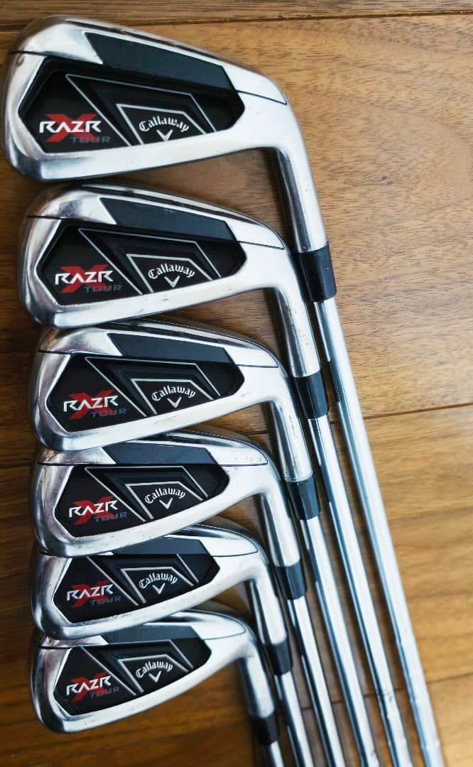 T*f様 週末セール キャロウェイ RAZR X tour アイアンセット6本5