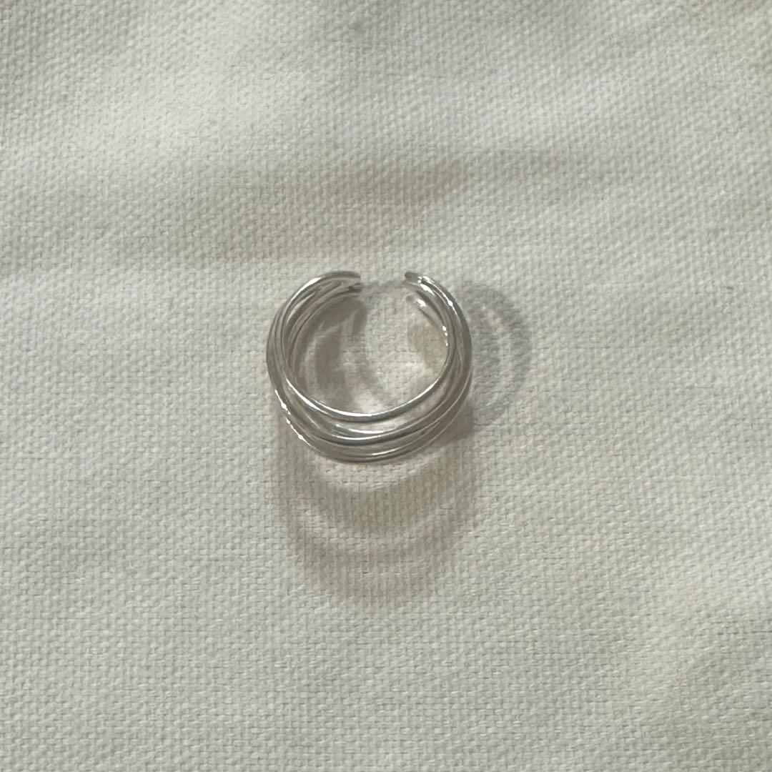 アガット　シルバー　リング　シルバースプーン　13号