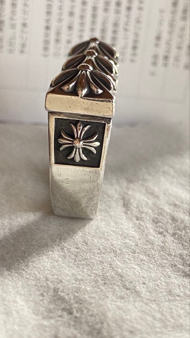 クロムハーツ CＨプラス ブラスナックルダブルリング23号、24号