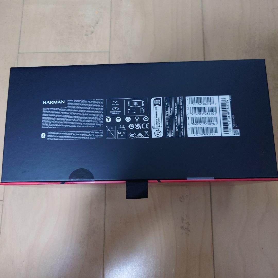 JBL Charge 5 ワイヤレススピーカー レッド