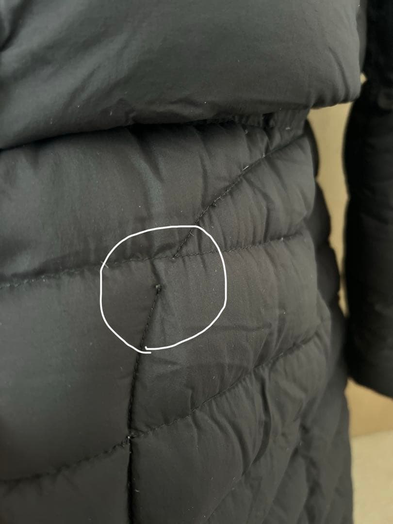 Herno 黒 ロングダウンジャケット