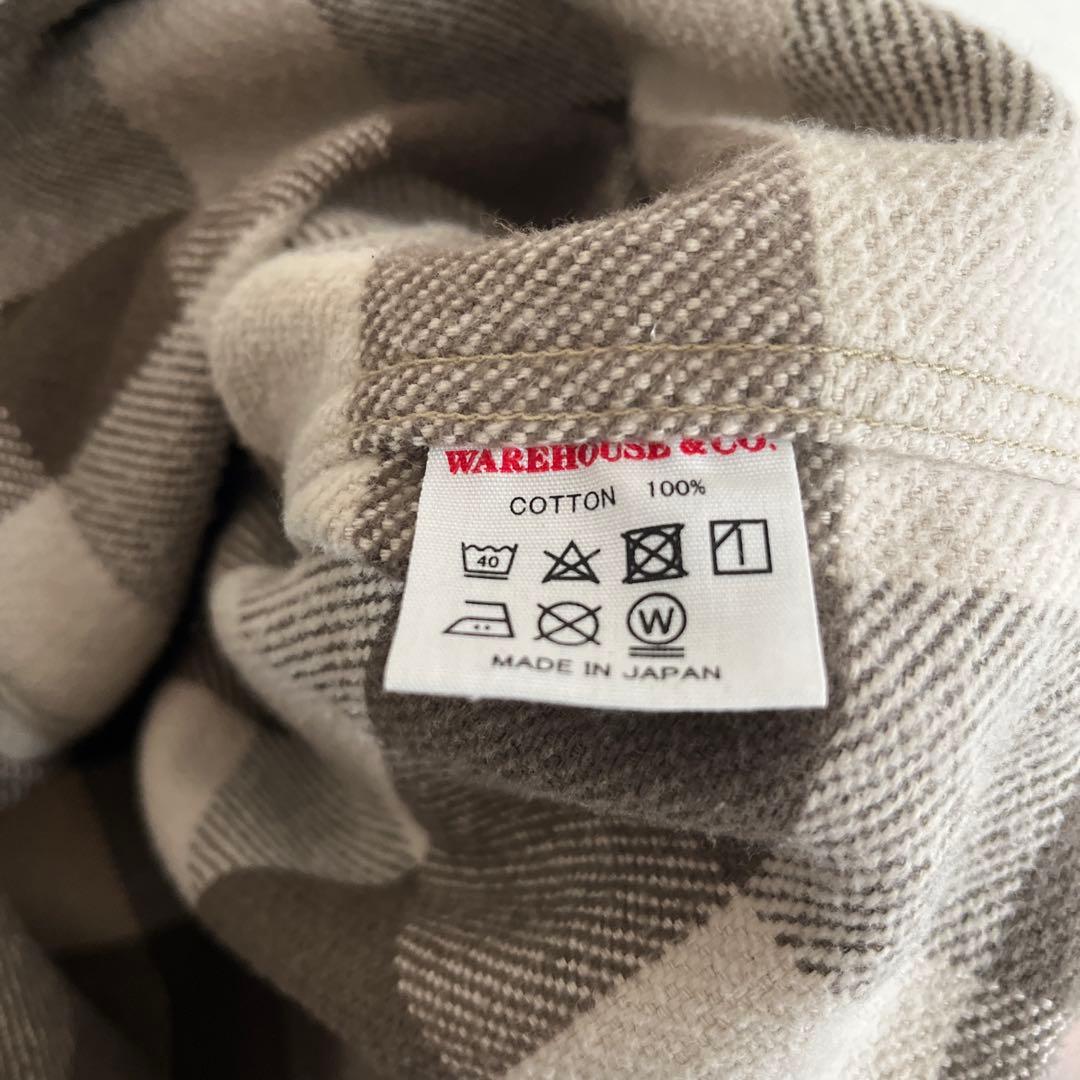 ウエアハウス ネルシャツ